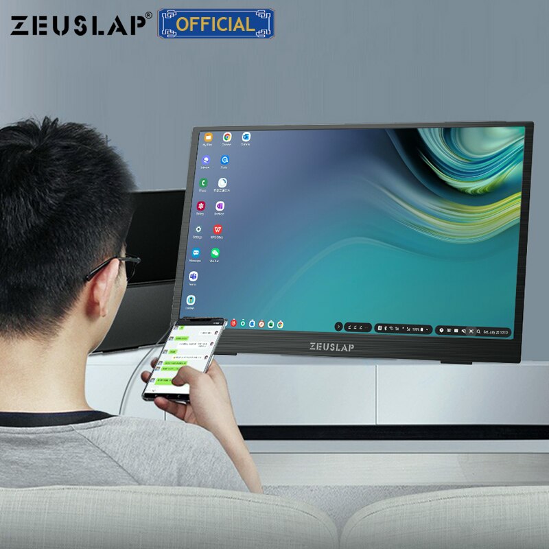 ӿ ޴ , 1080P, 4K, 3840x2160P, 15.6 ġ LCD USB C Ÿ FHD, PS4 Ʈ ȭ Xbox ġ PC